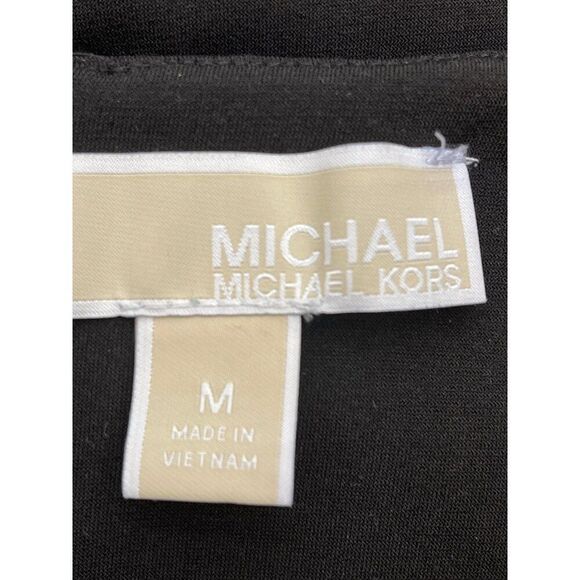 MICHAEL Michael Kors Women Sleeveless Black Shift Dress Size M - Picture 8 of 8